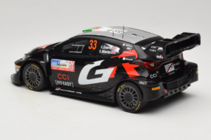 Toyota GR Yaris Rally1 #33 E. Evans / S. Martin Rally Japan Winner 2024 IXO 1:18 18RMC227 Métal — image 5 sur 6