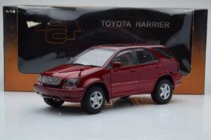 Toyota Harrier Rouge Métallisé AUTOart 1:18 70035 Métal — image 8 sur 8