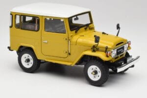 Toyota Land Cruiser FJ40 Jaune Moutarde Kyosho 1:18 08971Y Métal — image 6 sur 8