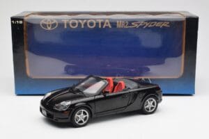 Toyota MR2 Spyder W30 Noir LHD AUTOart 1:18 78714 Métal — image 8 sur 8