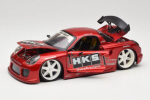 Toyota MR2 Spyder ZZW30 Tuned Rouge Jada 1:18 63194 Métal — image 2 sur 8
