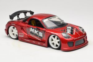 Toyota MR2 Spyder ZZW30 Tuned Rouge Jada 1:18 63194 Métal — image 6 sur 8