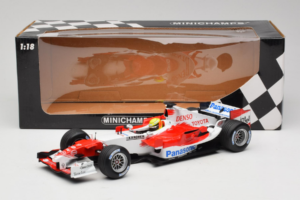 Toyota TF105 #17 R. Schumacher Panasonic Toyota Racing 2005 Minichamps 1:18 100050017 Métal — image 7 sur 7