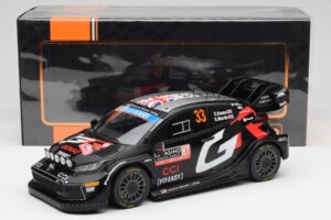 Toyota Yaris Rally1 WRC #33 E. Evans / S. Martin Rally Monte Carlo Night Version 2024 IXO 1:18 18RMC197 Métal — image 6 sur 6