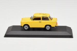 Trabant 601S Jaune 1st EP Sample Minichamps 1:43 400014001 Métal