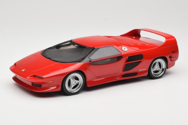 Vector M12 Rouge BoS Models 1:18 BOS377 Résine