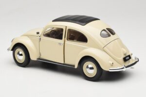 Volkswagen Beetle Type 1 Classic Blanc Welly 1:18 18040W Métal — image 7 sur 8