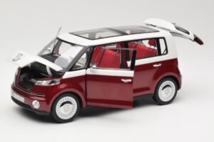 Volkswagen Bulli Minibus Concept Rouge & Blanc Norev 1:18 7E9099203BL9 Métal — image 2 sur 8