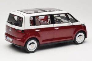 Volkswagen Bulli Minibus Concept Rouge & Blanc Norev 1:18 7E9099203BL9 Métal — image 3 sur 8