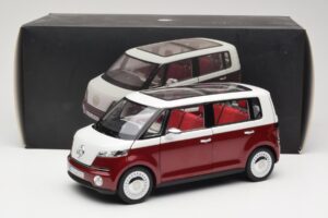 Volkswagen Bulli Minibus Concept Rouge & Blanc Norev 1:18 7E9099203BL9 Métal — image 8 sur 8