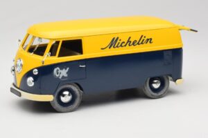Volkswagen T1 Combi Michelin Noir & Jaune Solido 1:18 9406 Métal — image 2 sur 8