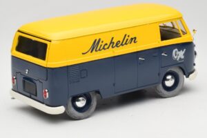 Volkswagen T1 Combi Michelin Noir & Jaune Solido 1:18 9406 Métal — image 3 sur 8