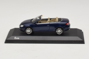 Volkswagen Eos Cabriolet Bleu Minichamps 1:43 1F0099300D5Q Métal