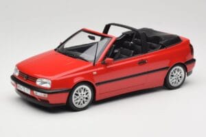 Volkswagen Golf Cabriolet Mk3 Rouge Norev 1:18 188433 Métal