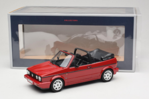 Volkswagen Golf Mk1 Cabriolet Rouge Norev 1:18 188626 Métal — image 6 sur 6