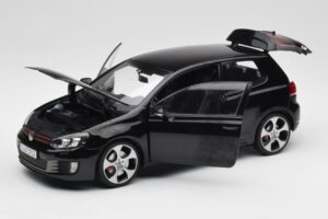 Volkswagen Golf GTI Mk6 Noir Norev 1:18 188502 Métal — image 2 sur 8