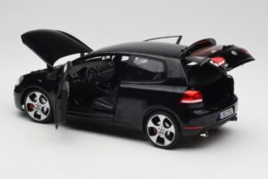 Volkswagen Golf GTI Mk6 Noir Norev 1:18 188502 Métal — image 5 sur 8