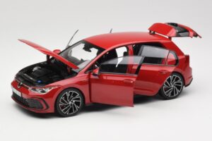 Volkswagen Golf GTI Mk8 Tornado Red Norev 1:18 188595 Métal — image 2 sur 8