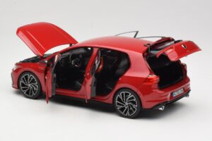 Volkswagen Golf GTI Mk8 Tornado Red Norev 1:18 188595 Métal — image 5 sur 8