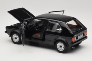Volkswagen Golf Mk1 GTI Noir Norev 1:18 188487 Métal — image 5 sur 8