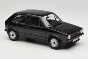 Volkswagen Golf Mk1 GTI Noir Norev 1:18 188487 Métal — image 6 sur 8