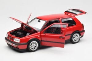 Volkswagen Golf Mk3 GTI Flash Red Norev 1:18 188418 Métal — image 2 sur 8