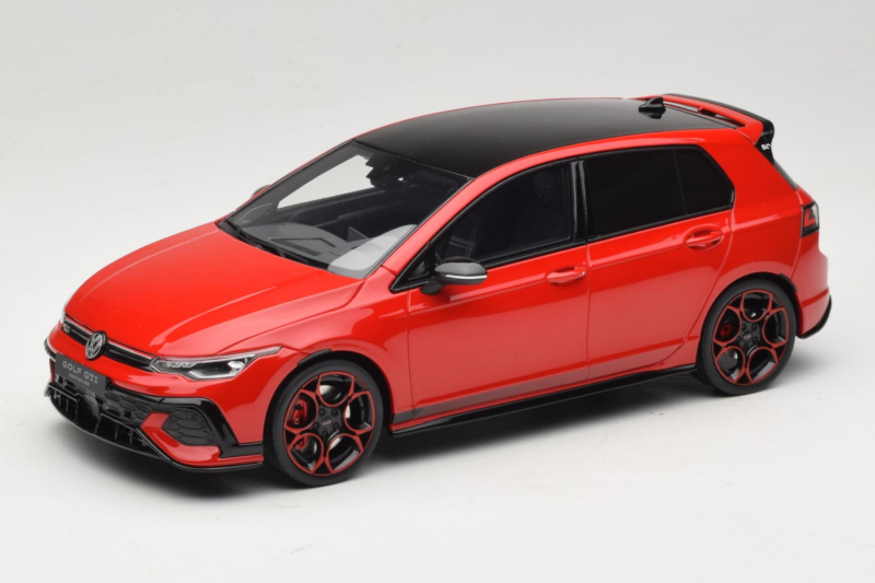 Volkswagen Golf Mk8 GTI 50th Edition Tornado Red Otto 1:18 OT1322 Résine