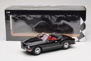 Volkswagen Karmann Ghia Cabriolet Noir Minichamps 1:18 155054031 Métal — image 6 sur 6