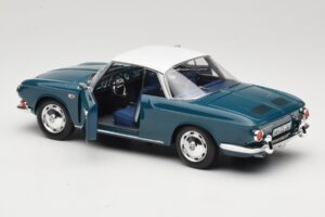 Volkswagen Karmann Ghia Type 34 1500 Sea Blue Norev 1:18 188646 Métal — image 5 sur 8