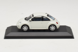 Volkswagen New Beetle Blanc Minichamps 1:43 430058005 Métal