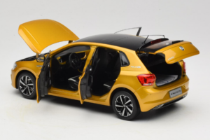 Volkswagen Polo Plus Jaune OEM 1:18 ZVY000009GEL Métal — image 5 sur 8