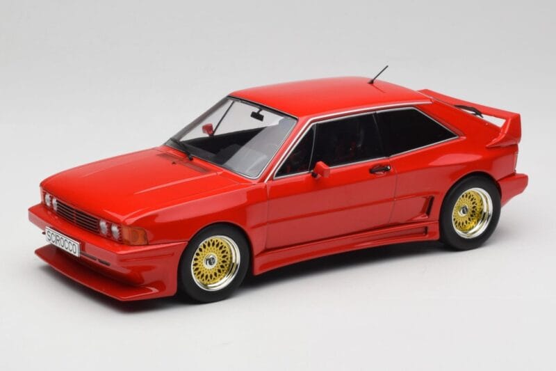 Volkswagen Rieger Scirocco Mk1 GTO Rouge MCG 1:18 MCG18446 Métal
