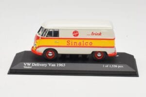 Volkswagen T1 Delivery Van Sinalco Minichamps 1:43 430052204 Métal