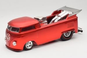 Volkswagen T1 Camionnette Rouge Hot Wheels 1:18 J2895 Métal