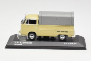 Volkswagen T2 Plateau Beige Minichamps 1:43 400053204 Métal