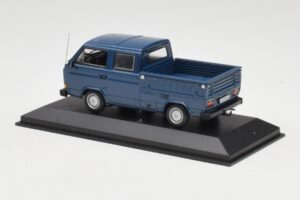 Volkswagen T3 Double Cabine Plateau Bleu Minichamps 1:43 400055260 Métal — image 2 sur 4
