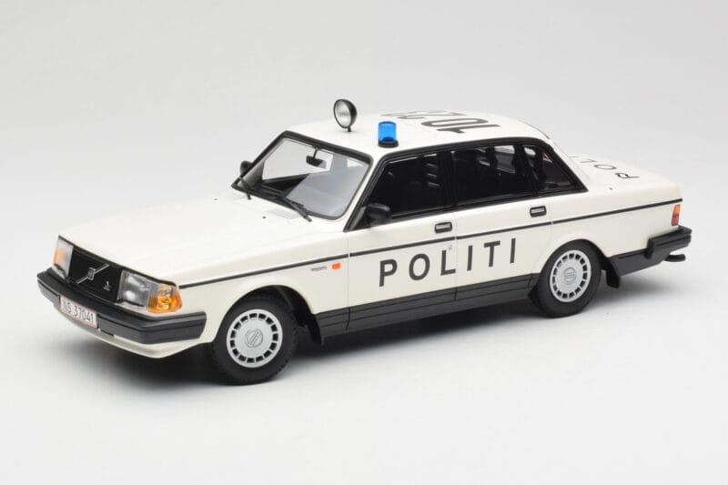 Volvo 240 GL Politi Denmark Minichamps 1:18 155171495 Métal