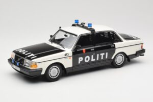 Volvo 240 GL Politi Norway Noir Minichamps 1:18 155171496 Métal