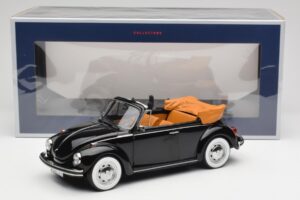 Volkswagen Beetle 1303 Cabriolet Noir Norev 1:18 188533 Métal — image 6 sur 6