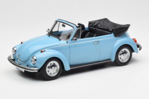 Volkswagen Beetle 1303 Cabriolet Bleu Clair Norev 1:18 188531 Métal