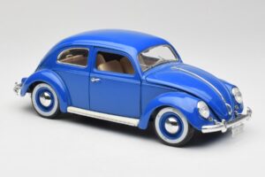 Volkswagen Beetle Bleu Bburago 1:18 23124646 Métal — image 6 sur 8