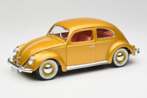 Volkswagen Beetle Or Bburago 1:18 3361 Métal