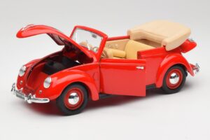 Volkswagen Cabriolet Ruby Rouge Maisto 1:18 32826 Métal — image 2 sur 8