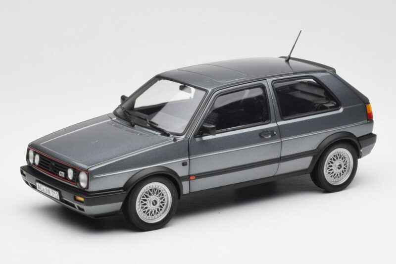 Volkswagen Golf Mk2 GTI Gris Métallique Norev 1:18 188442 Métal
