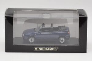 Volkswagen Golf Mk3 Cabriolet Maritime Bleu Minichamps 1:43 400055530 Métal — image 4 sur 4