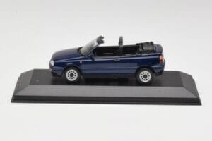 Volkswagen Golf Mk3 Cabriolet Maritime Bleu Minichamps 1:43 400055530 Métal
