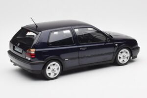 Volkswagen Golf Mk3 VR6 Bleu Métallique Norev 1:18 188462 Métal — image 3 sur 8