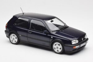 Volkswagen Golf Mk3 VR6 Bleu Métallique Norev 1:18 188462 Métal — image 6 sur 8