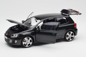 Volkswagen Golf Mk6 GTI Gris Métallique Norev 1:18 188503 Métal — image 2 sur 7