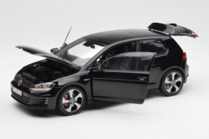 Volkswagen Golf Mk7 GTI Noir Norev 1:18 188550 Métal — image 2 sur 8